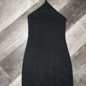 Black mini dress from target